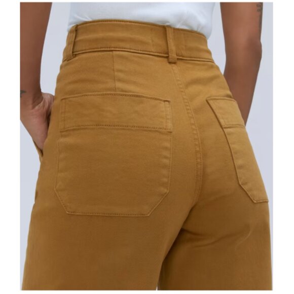 Everlane The Organic Wide-Leg Pant 00 XXS NWT - Picture 3 of 9